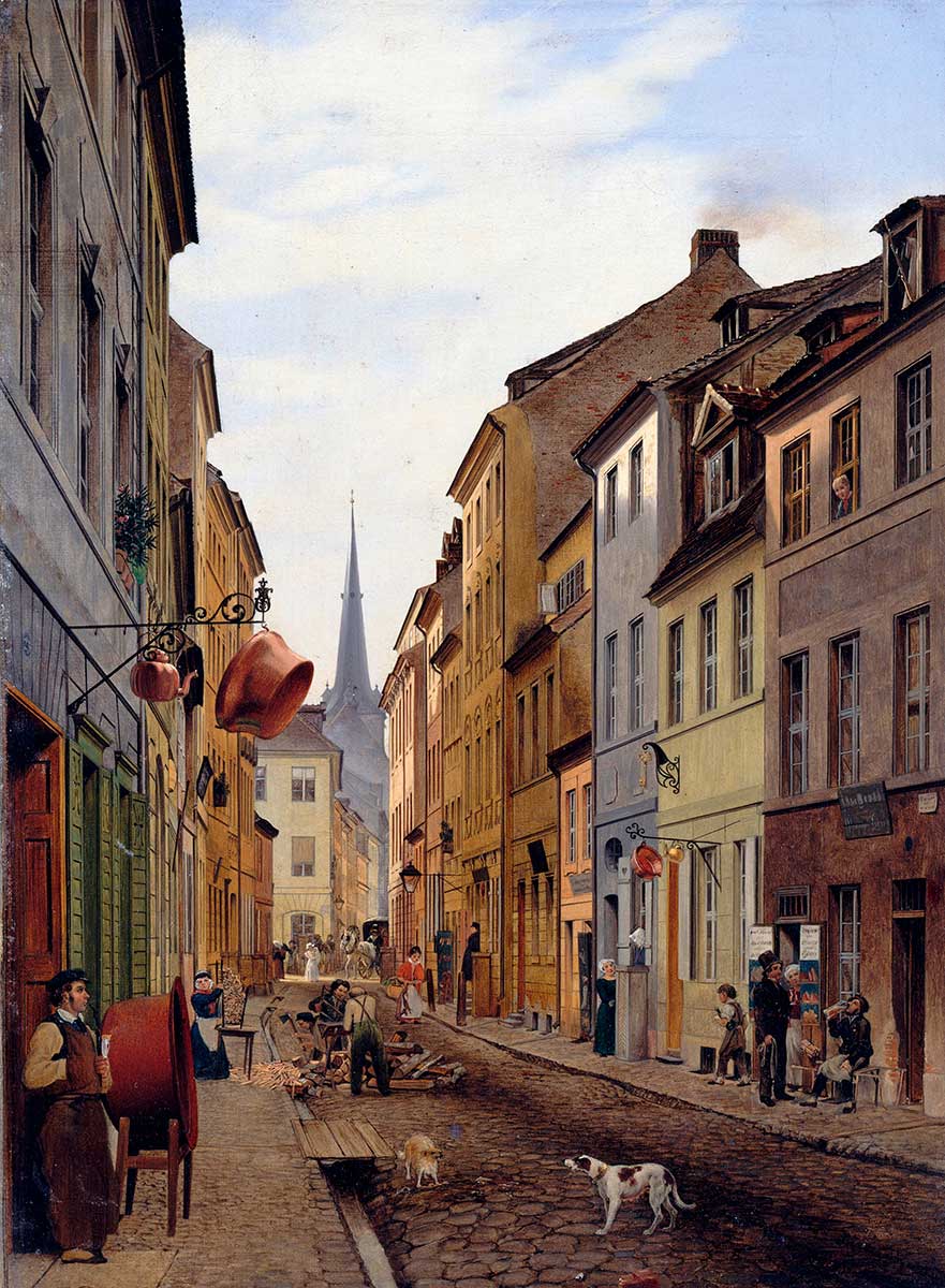 картинка Эдуард Гертнер "Улица"