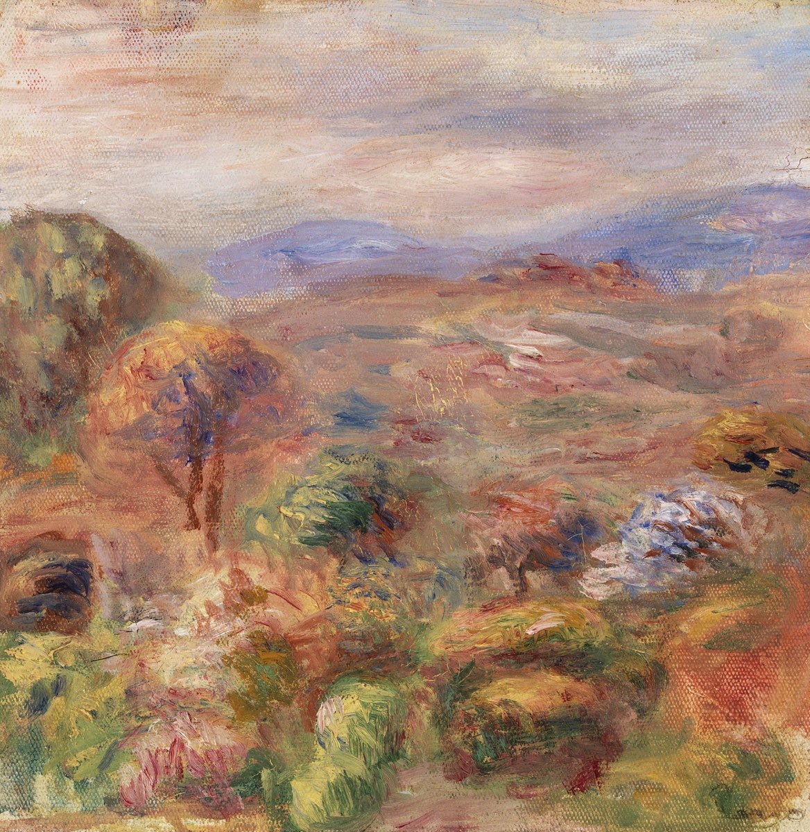 картинка Огюст Ренуар "Пейзаж III"