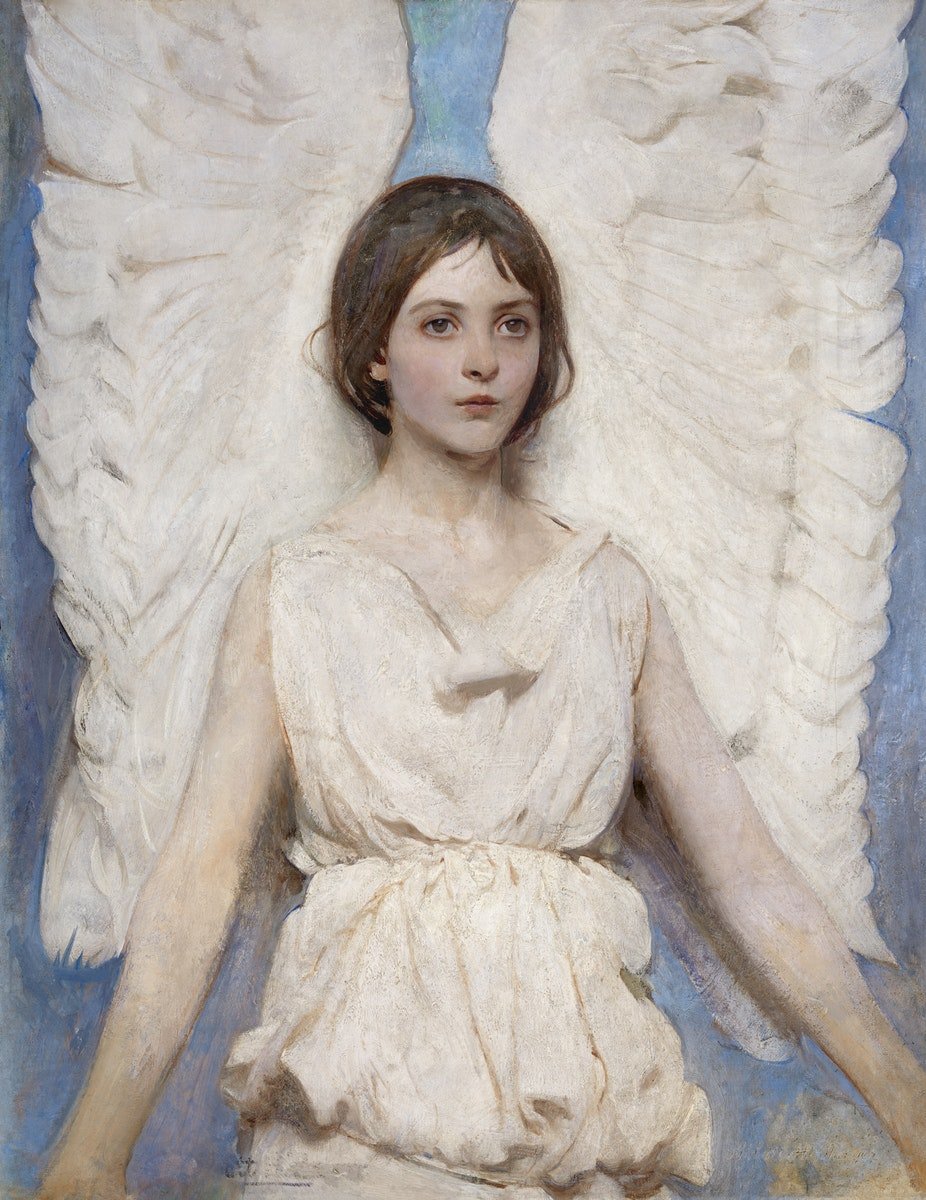 картинка Эббот Хэндерсон Тайер "Ангел"
