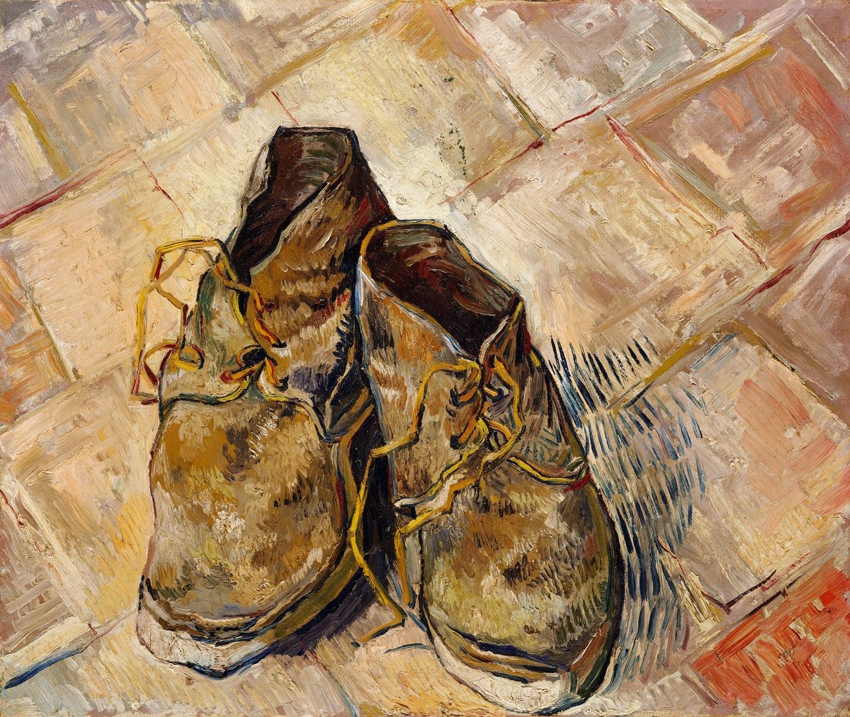 картинка Винсент Ван Гог "Ботинки" 1888